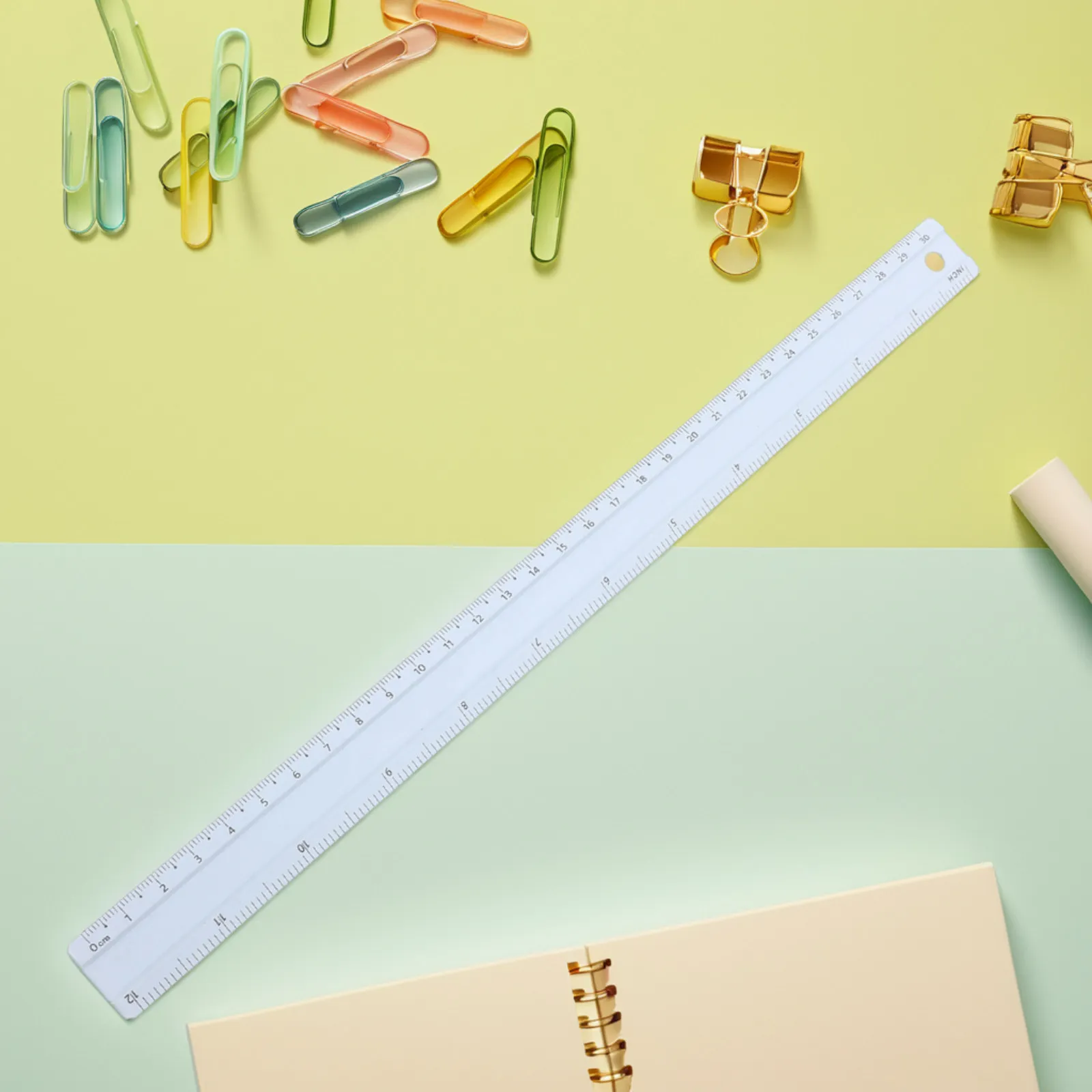 Aluminum Alloy Straight Ruler Bright Color 30Cm Multiuse Measuring Tool Geometry Drafting Office Stationery Student Stationery
Aluminum Alloy Straight Ruler Bright Color 30Cm Multiuse Measuring Tool Geometry Drafting Office Stationery Student Stationery