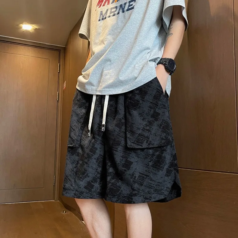 Men's Big Size Tie-Dye High-Waist Athletic Shorts American Summer Style Knee-Length Casual Wear for Outdoor Sports and Gym
Men's Big Size Tie-Dye High-Waist Athletic Shorts American Summer Style Knee-Length Casual Wear for Outdoor Sports and Gym