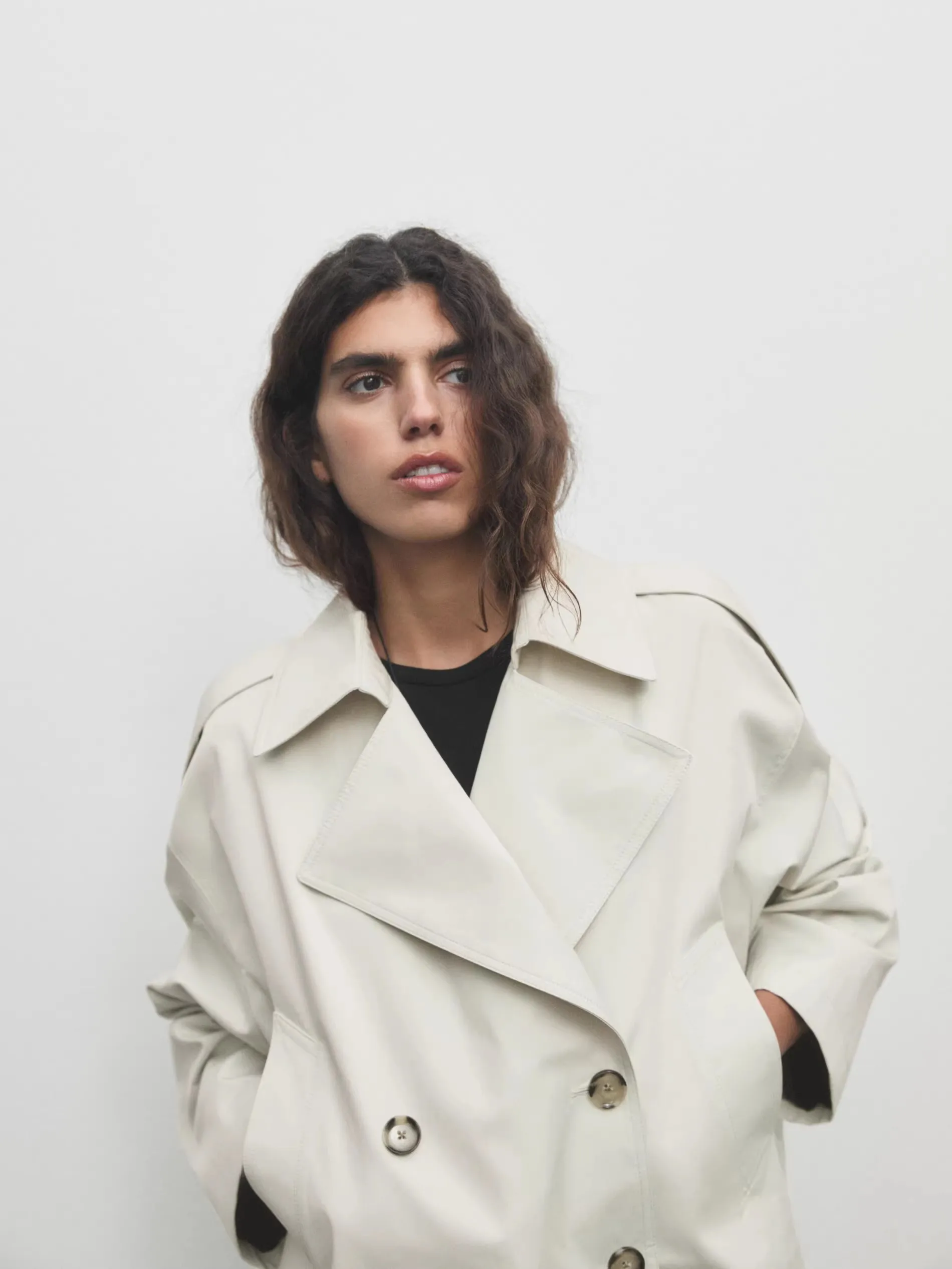 Casual Briti Sle ort Length Turn-down Collar Coat Autumn New Arrival Women's Faionable Commuting Windbreaker Jaet
Casual Briti Sle ort Length Turn-down Collar Coat Autumn New Arrival Women's Faionable Commuting Windbreaker Jaet