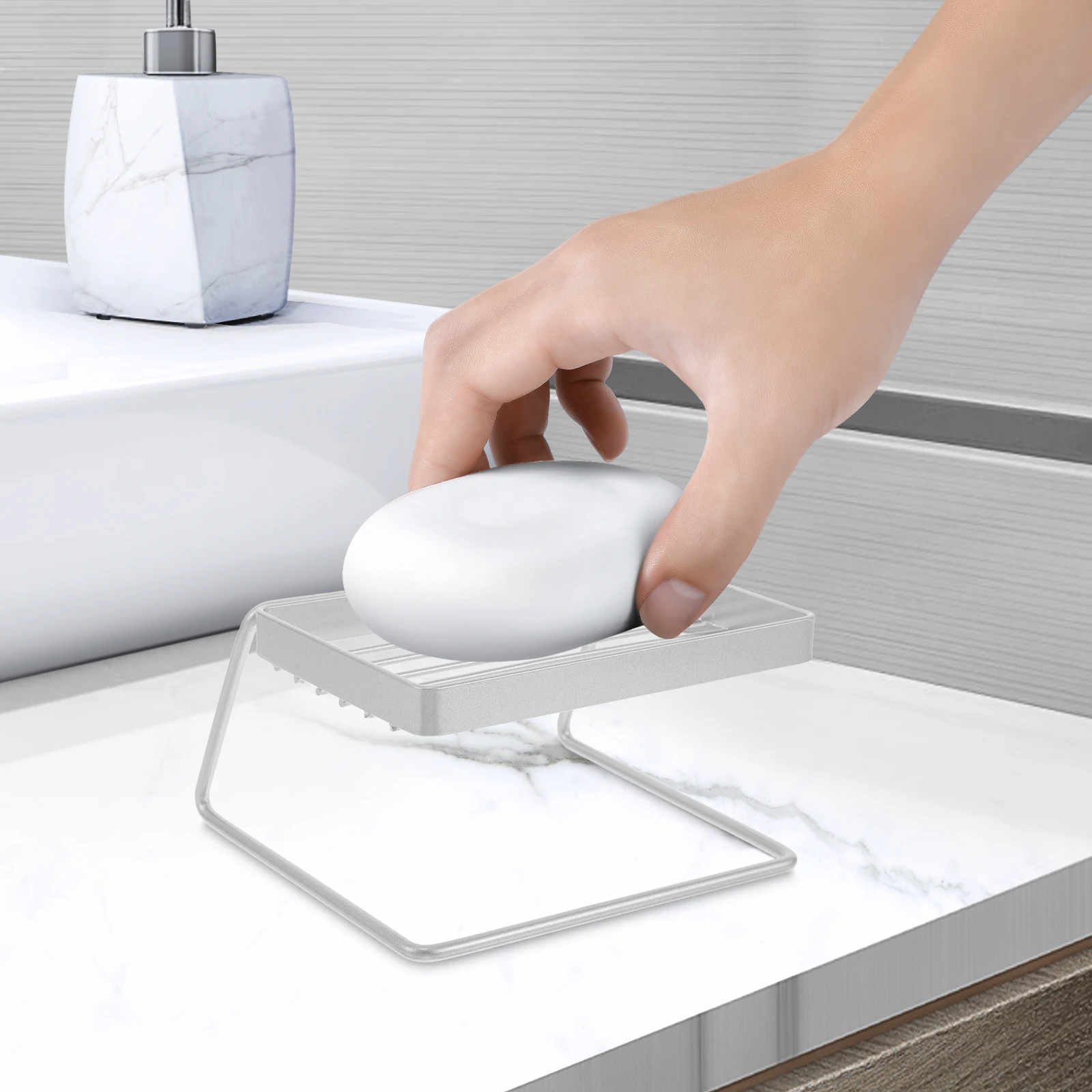 Stainless Steel Soap Box Bar Holder Household Container Shower Dish Sink Dispenser
Stainless Steel Soap Box Bar Holder Household Container Shower Dish Sink Dispenser