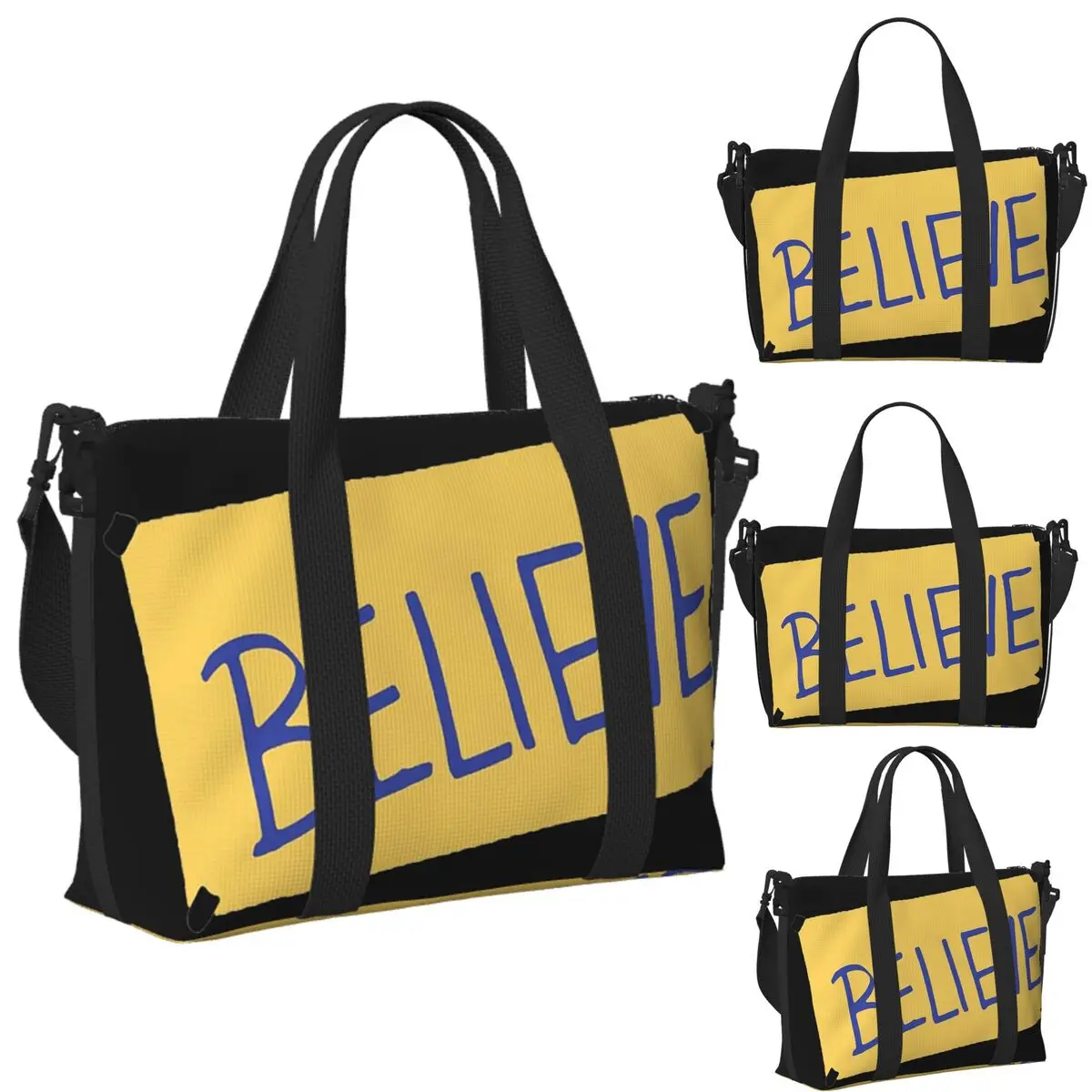 Custom BELIEVE-TED Beach Travel Bag Large Capacity Tote Bags for Gym Sport Women Shopping Duffle Shoulder Bag
Custom BELIEVE-TED Beach Travel Bag Large Capacity Tote Bags for Gym Sport Women Shopping Duffle Shoulder Bag