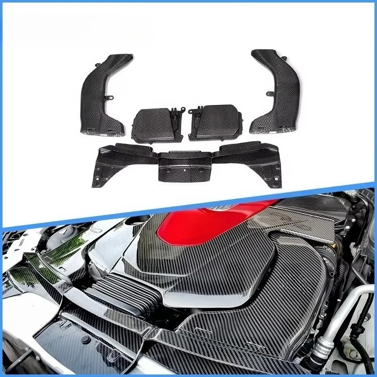 Top of The Line High-performance C43 3.0T Dry Carbon Fiber Cold Air Intake System Kit (including Intake)
Top of The Line High-performance C43 3.0T Dry Carbon Fiber Cold Air Intake System Kit (including Intake)