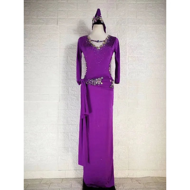 Customized Belly Dance Clothes Folk Robe Baladi Saidi Performance Costume Jumpsuit Belly Dancing Clothing
Customized Belly Dance Clothes Folk Robe Baladi Saidi Performance Costume Jumpsuit Belly Dancing Clothing