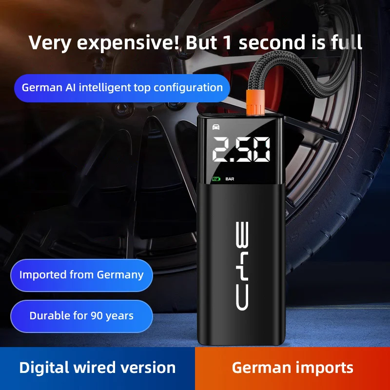 Car Accessories Portable Inflation Pump Auto Mobile Power Bank Tool For BYD Tang F3 E6 Atto3 Yuan Plus Song Max F0 G3 I3 Ea1 Dmi
Car Accessories Portable Inflation Pump Auto Mobile Power Bank Tool For BYD Tang F3 E6 Atto3 Yuan Plus Song Max F0 G3 I3 Ea1 Dmi