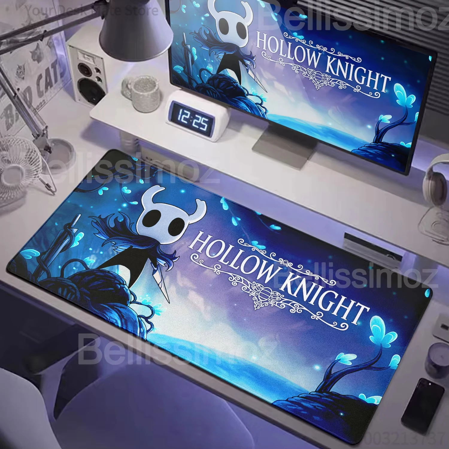 Hollow Knight The Knight Glowing Blue Anime Gaming Mouse Pad Large Desk Mat,Non-Slip Anti-Dirt Extended Desk Mat
Hollow Knight The Knight Glowing Blue Anime Gaming Mouse Pad Large Desk Mat,Non-Slip Anti-Dirt Extended Desk Mat