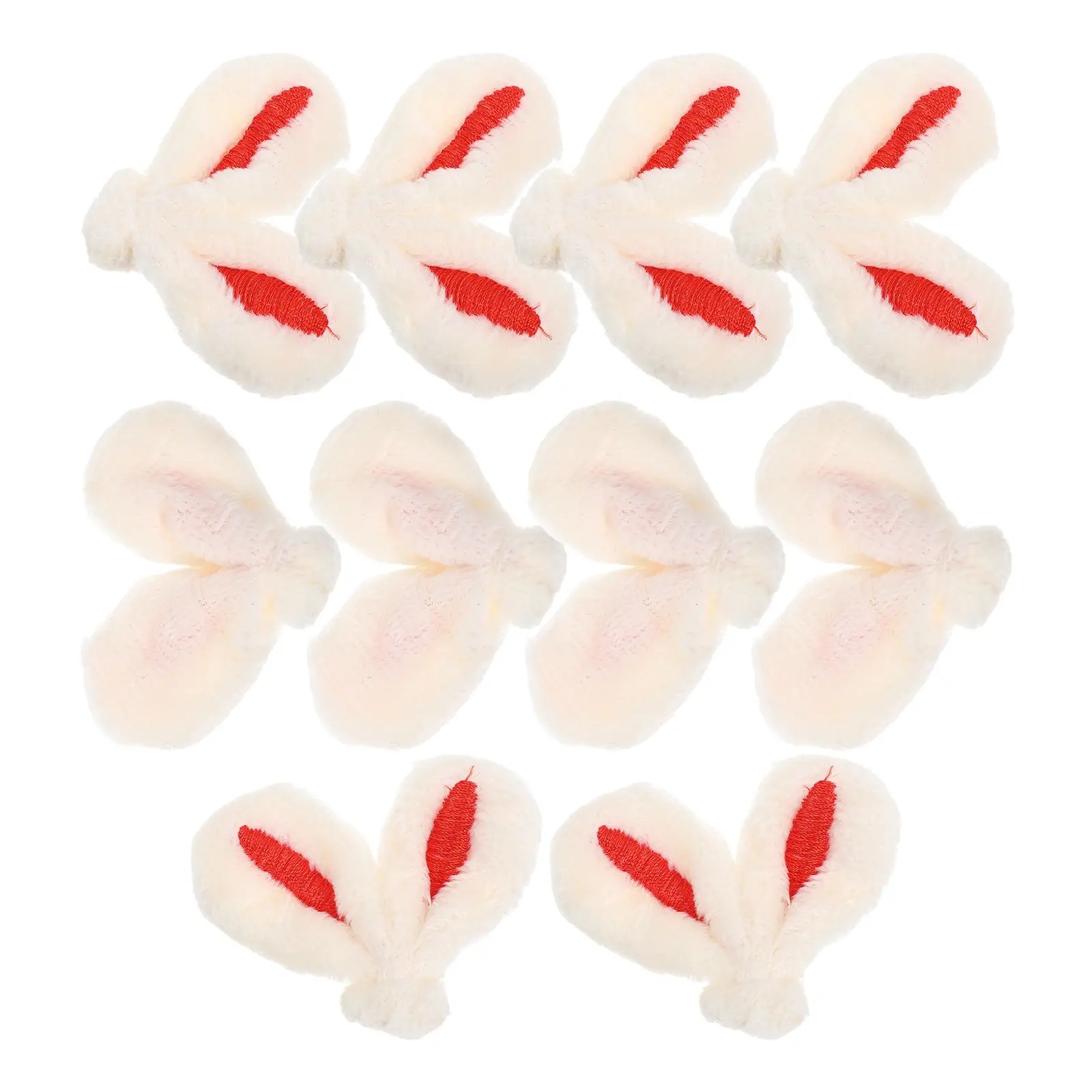 10 Pcs Rabbit Ears Headwear Accessories DIY Hair Pins Decor Red Women Clips Craft Supplies Mini Bunny Ear Embellishments Girls
10 Pcs Rabbit Ears Headwear Accessories DIY Hair Pins Decor Red Women Clips Craft Supplies Mini Bunny Ear Embellishments Girls