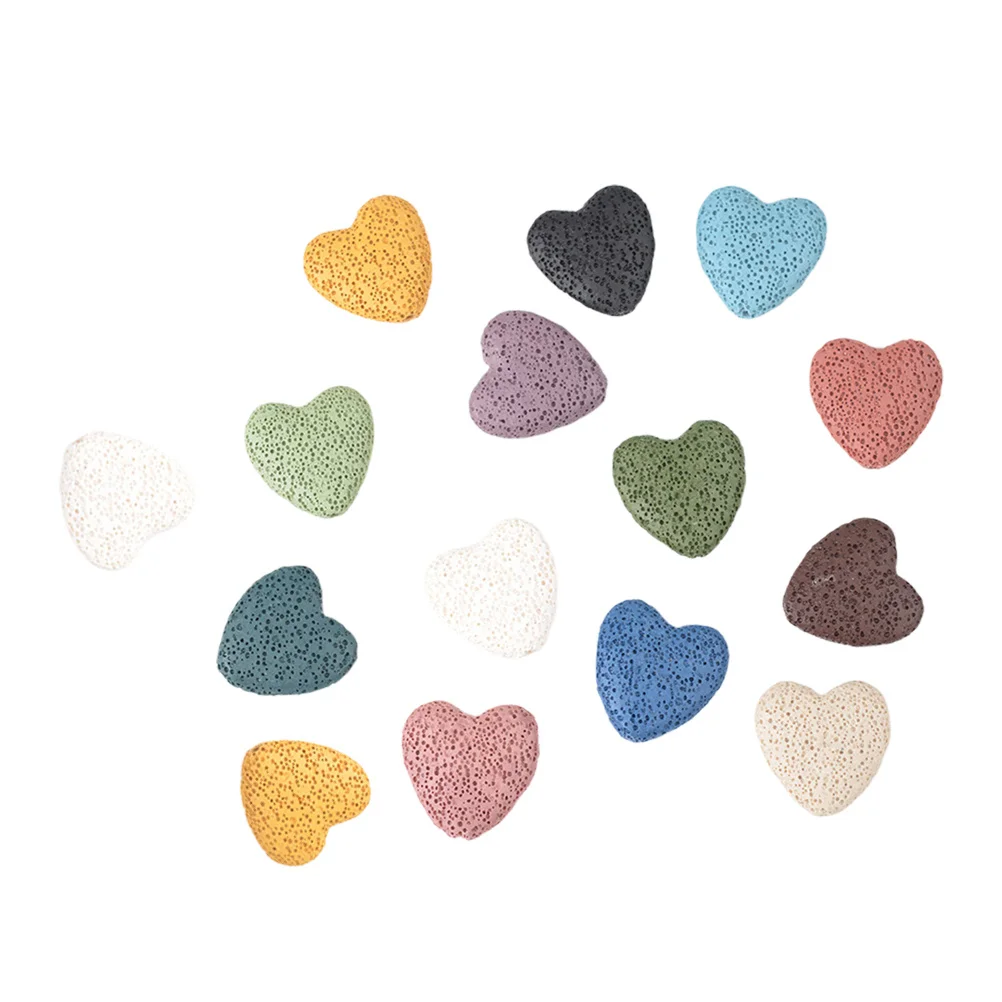15Pcs Volcanic Stone Heart Shape Beads Creative DIY Pendant Charms for Necklace Bracelet Earrings Jewelry Craft Supplies
15Pcs Volcanic Stone Heart Shape Beads Creative DIY Pendant Charms for Necklace Bracelet Earrings Jewelry Craft Supplies