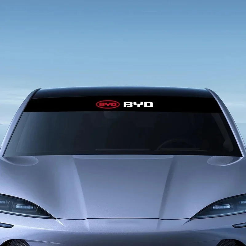 1Pcs Car Exterior Windshield Sticker for BYD Seal Dolphin Yuan Plus Seal U Frigate 07 Tang EV Front Rear Window Sun Strip Decal
1Pcs Car Exterior Windshield Sticker for BYD Seal Dolphin Yuan Plus Seal U Frigate 07 Tang EV Front Rear Window Sun Strip Decal