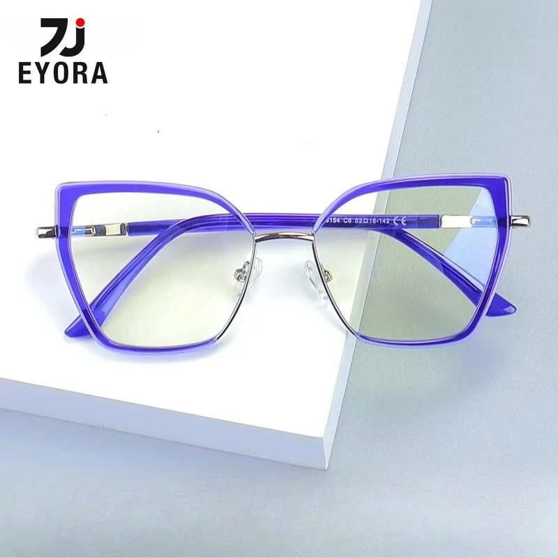 EYORA Casual Style Polygon Reading Glasses Anti Blue Ray Myopia Eyewear Photochromic Progressive Eyewear with Prescription Lens
EYORA Casual Style Polygon Reading Glasses Anti Blue Ray Myopia Eyewear Photochromic Progressive Eyewear with Prescription Lens