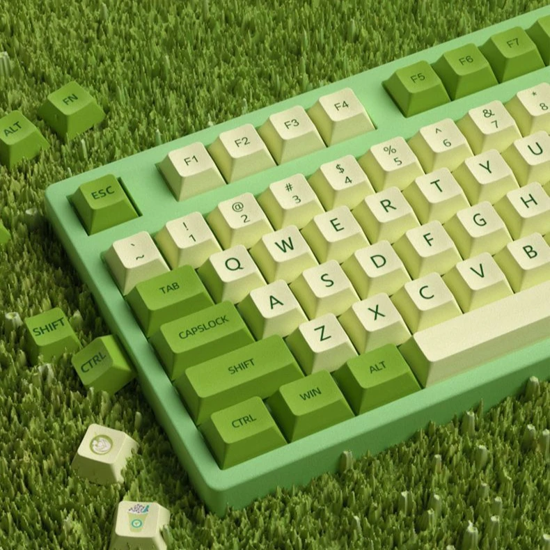 Колпачок для клавиш Matcha pbt, полный пятисторонний процесс горячей сублимации, материал PBT, персонализированный колпачок XDA, маленький полный комплект 87/98
Колпачок для клавиш Matcha pbt, полный пятисторонний процесс горячей сублимации, материал PBT, персонализированный колпачок XDA, маленький полный комплект 87/98