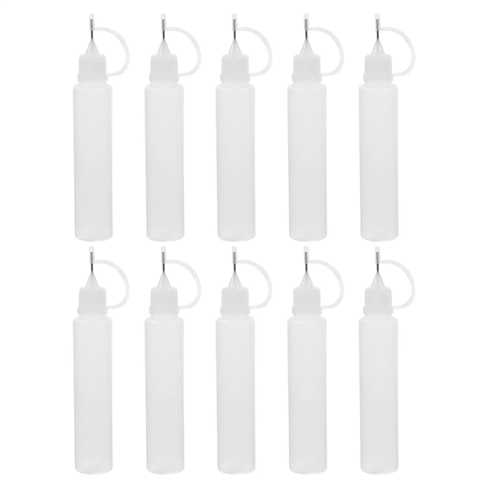 10 Pcs Precision Tip Applicator Bottles Pinhole Squeeze Needle Oil Glue Storage Travel Leakproof PE Material Craft Paint
10 Pcs Precision Tip Applicator Bottles Pinhole Squeeze Needle Oil Glue Storage Travel Leakproof PE Material Craft Paint