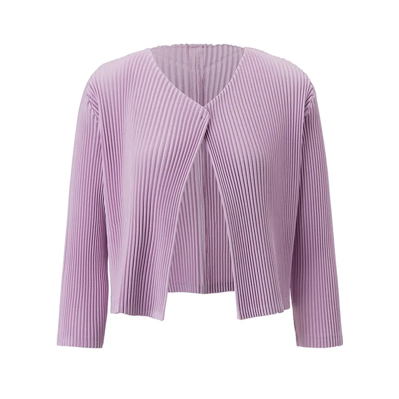 Miyake Pleated Jacket 2026 Spring New Cardigan Long Sleeve Top Simple Casual Lightweight Versatile Commuter Women's Clothing
Miyake Pleated Jacket 2026 Spring New Cardigan Long Sleeve Top Simple Casual Lightweight Versatile Commuter Women's Clothing