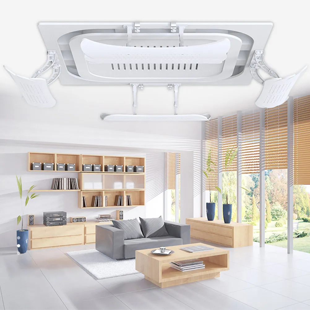 Adjustable Air Conditioner Deflector ABS Central Ac Wind Guide Wing-Shaped Design Wide-Area Air Diverter Anti-Direct-Blowing
Adjustable Air Conditioner Deflector ABS Central Ac Wind Guide Wing-Shaped Design Wide-Area Air Diverter Anti-Direct-Blowing