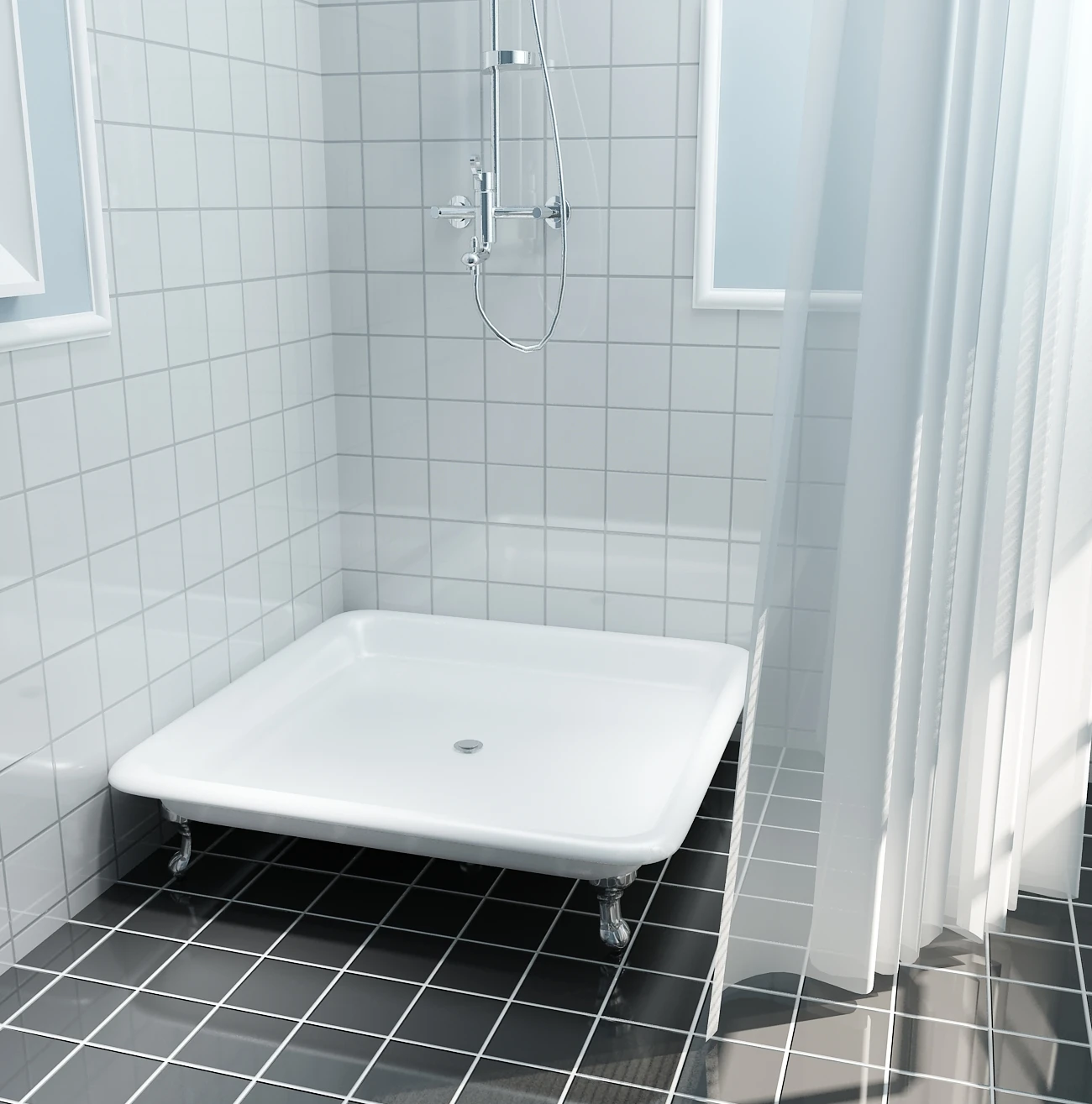 Indoor Traditional Square Cast Iron Pedestal Shower Tray Package Bath Shower Faucets Drain Drainer Eco-Friendly Chrome Finish
Indoor Traditional Square Cast Iron Pedestal Shower Tray Package Bath Shower Faucets Drain Drainer Eco-Friendly Chrome Finish