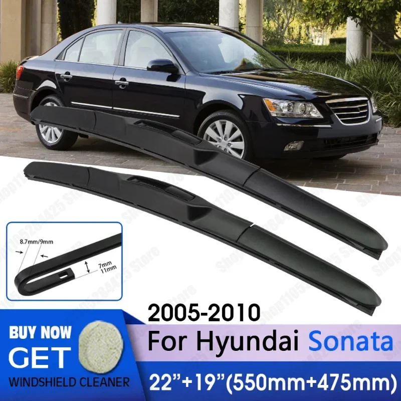 Suitable for Hyundai Sonata 2006 2007 2008 2009 2010 Windshield Front Window Car Wiper RHD and LHD Front Wiper Blade 22'+19'
Suitable for Hyundai Sonata 2006 2007 2008 2009 2010 Windshield Front Window Car Wiper RHD and LHD Front Wiper Blade 22'+19'