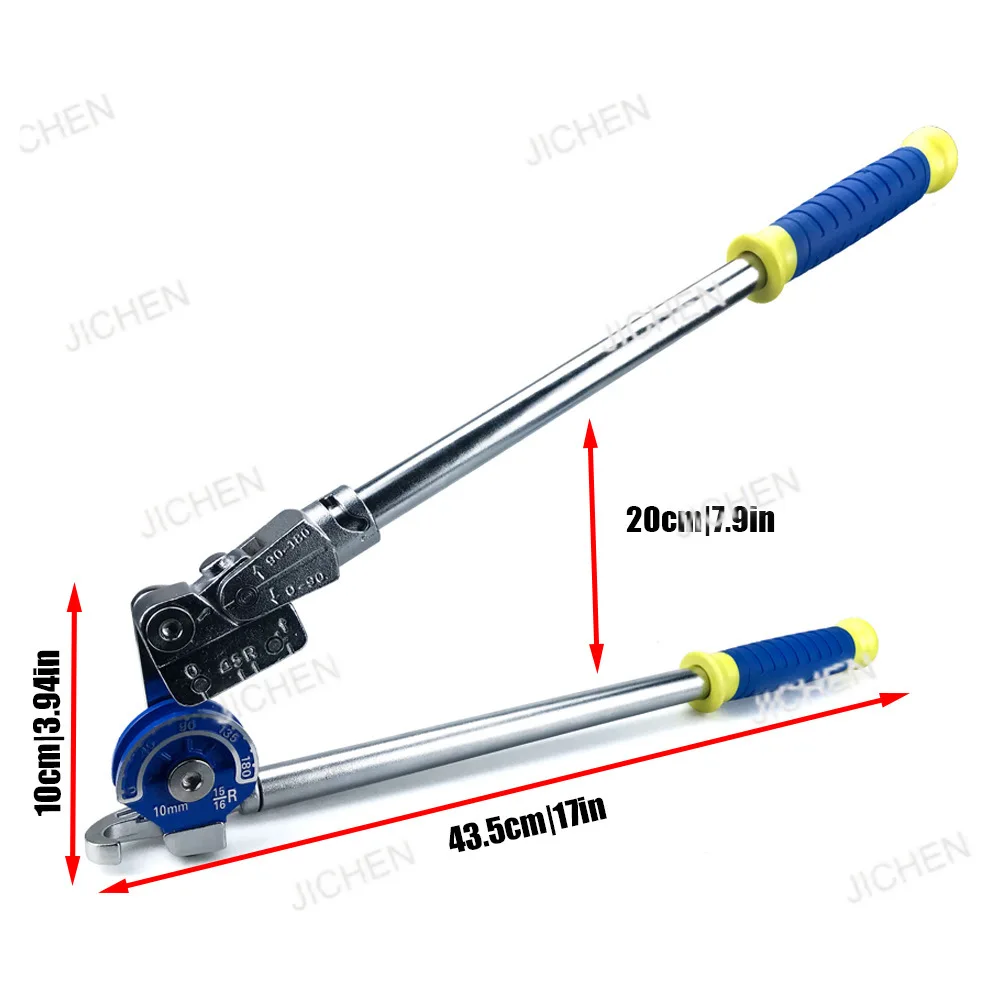 180 ° Heavy Duty Pipe Bender 10mm 3/8 "CT-365-06 Strong Iron Pipe Bender
180 ° Heavy Duty Pipe Bender 10mm 3/8 "CT-365-06 Strong Iron Pipe Bender