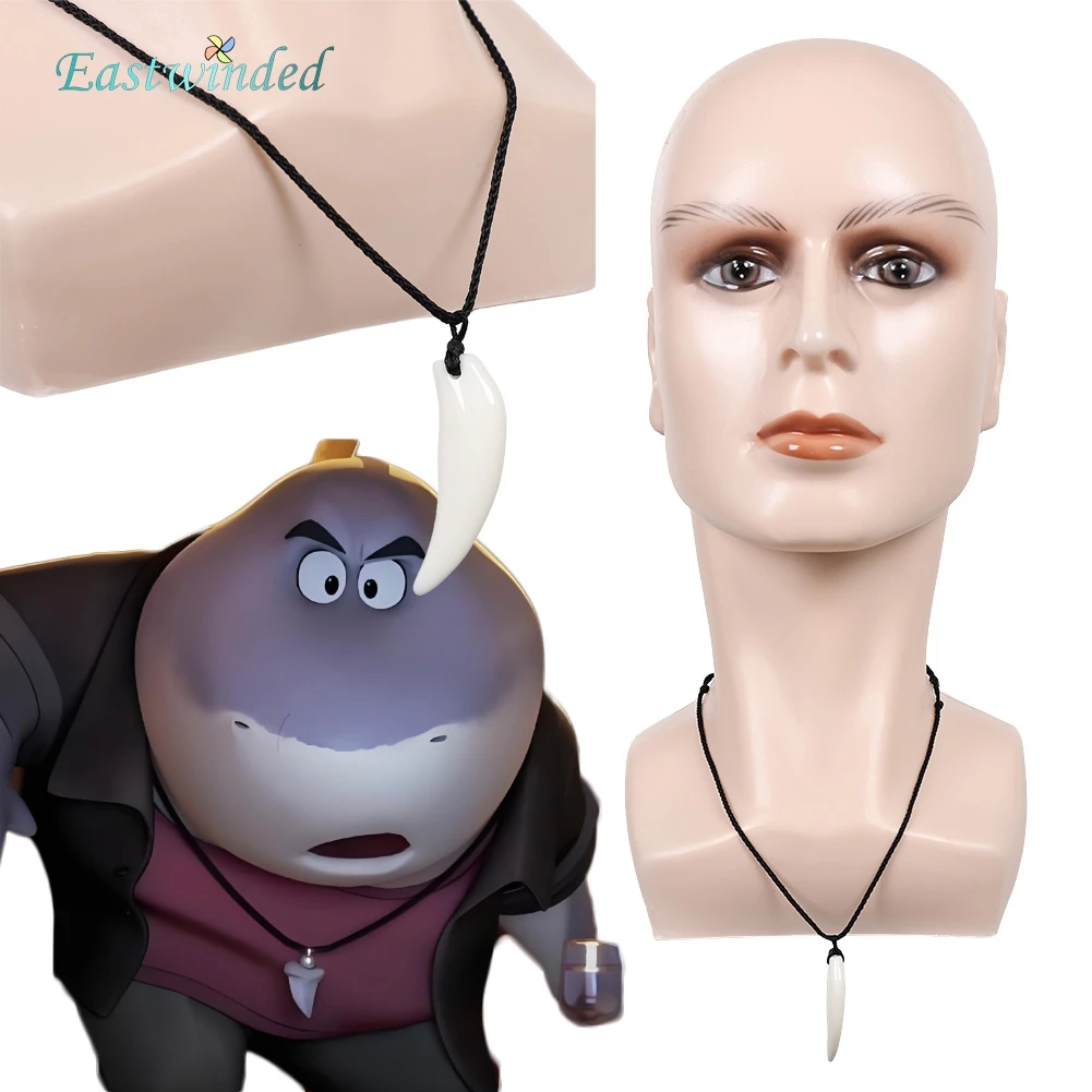 Cartoon Movie Bad Guys Mr. Shark Cosplay Necklace Costume Accessories Adult Men Roleplay Halloween Carnival Party Outfits Props
Cartoon Movie Bad Guys Mr. Shark Cosplay Necklace Costume Accessories Adult Men Roleplay Halloween Carnival Party Outfits Props