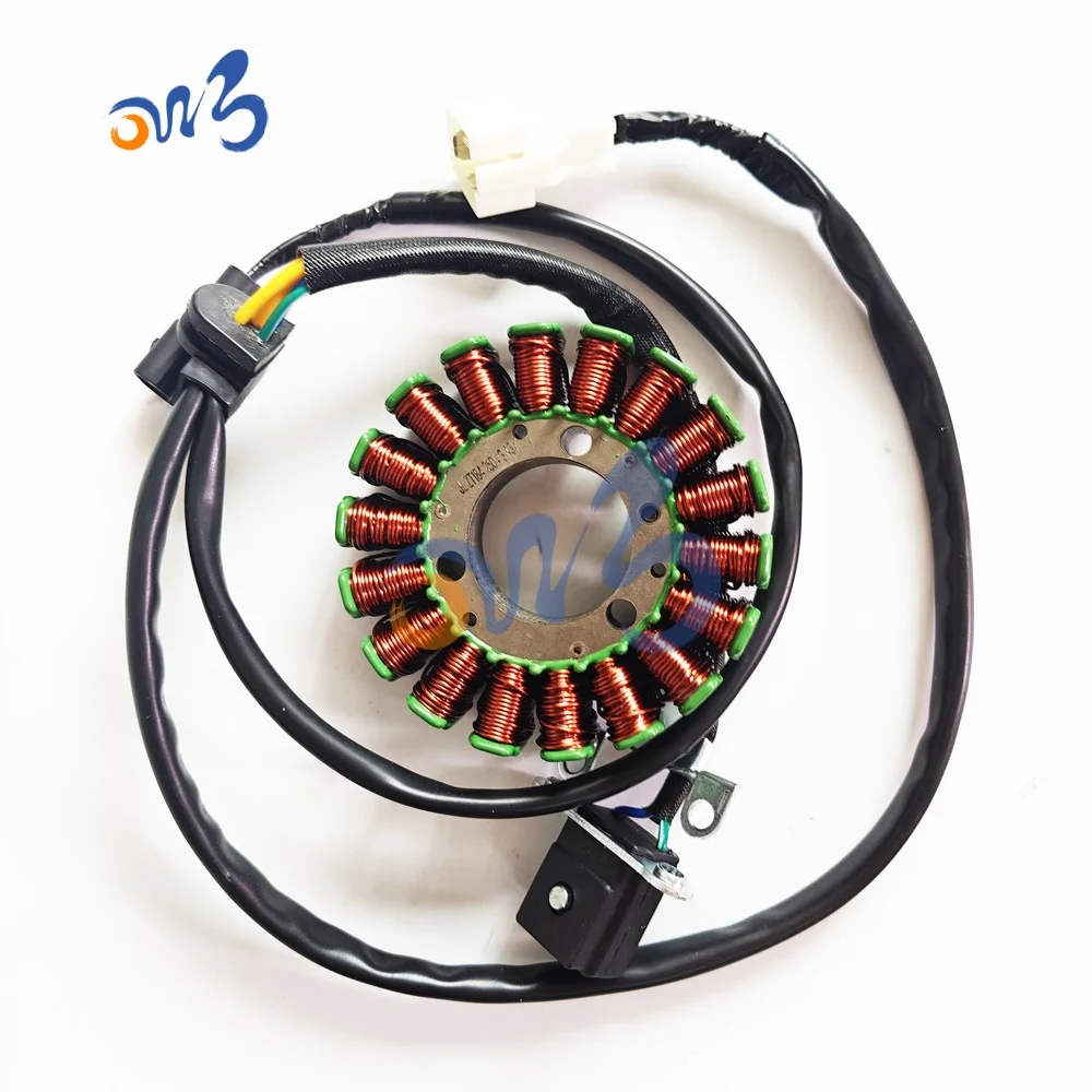 Original Ignition Magneto Stator Coil for ZONTES ZT350S ZT350R ZT350X ZT350T GK350 350GK 350R1/X1/V1/T1 1051058-001000 ZT184MP
Original Ignition Magneto Stator Coil for ZONTES ZT350S ZT350R ZT350X ZT350T GK350 350GK 350R1/X1/V1/T1 1051058-001000 ZT184MP