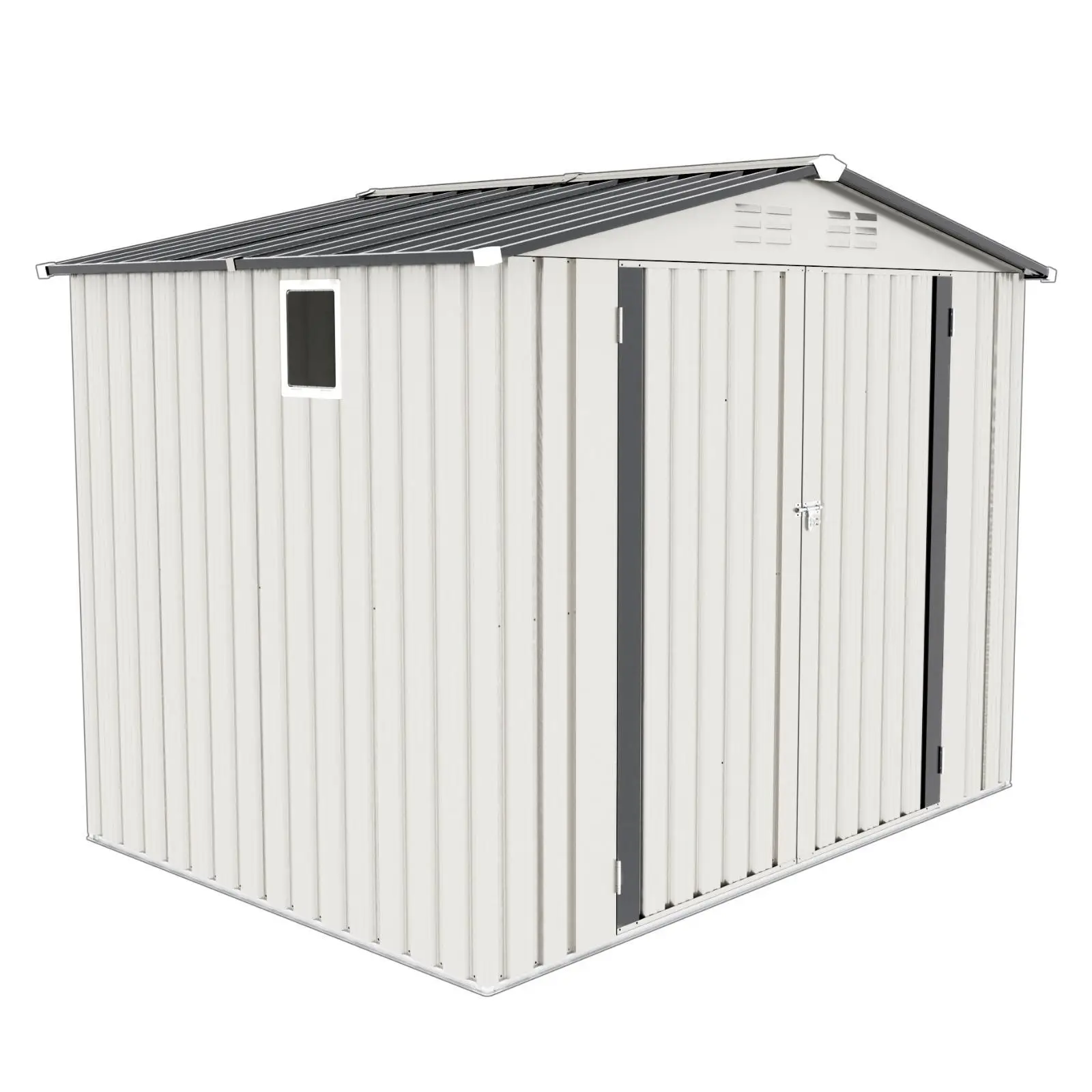 Lockable Metal Garden Shelter Waterproof Outdoor Storage Shed for Tools and Equipment in Balcony or Patio
Lockable Metal Garden Shelter Waterproof Outdoor Storage Shed for Tools and Equipment in Balcony or Patio