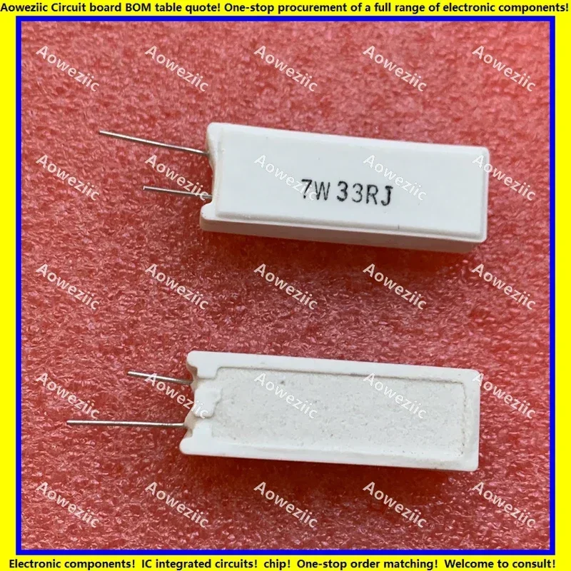 10 шт./лот 7W33RJ 7W33ΩJ RX27-5 SQM вертикальное сопротивление цемента 7W33ohm 7W33R керамическое сопротивление точность ± 5% сопротивление мощности
10 шт./лот 7W33RJ 7W33ΩJ RX27-5 SQM вертикальное сопротивление цемента 7W33ohm 7W33R керамическое сопротивление точность ± 5% сопротивление мощности