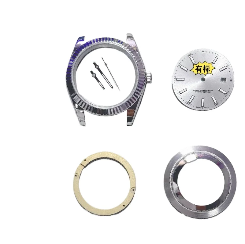 Watch accessories, log 41 case full set, suitable for 2824 2846 2836 movement case full set of sapphire
Watch accessories, log 41 case full set, suitable for 2824 2846 2836 movement case full set of sapphire