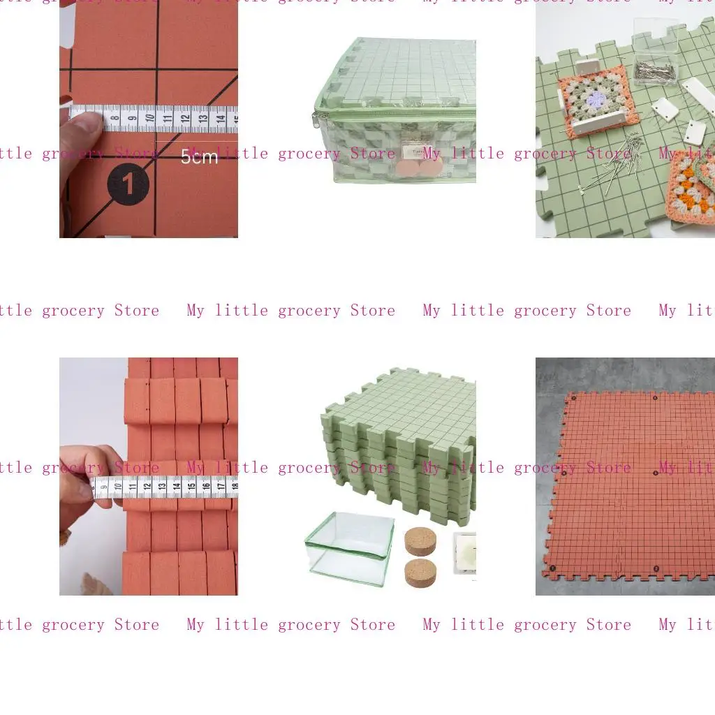 D5BD 9Pcs Knitting Blocking Foam Pad with 100Pcs 38mm T Pin For Yarn Craft Knitting
D5BD 9Pcs Knitting Blocking Foam Pad with 100Pcs 38mm T Pin For Yarn Craft Knitting