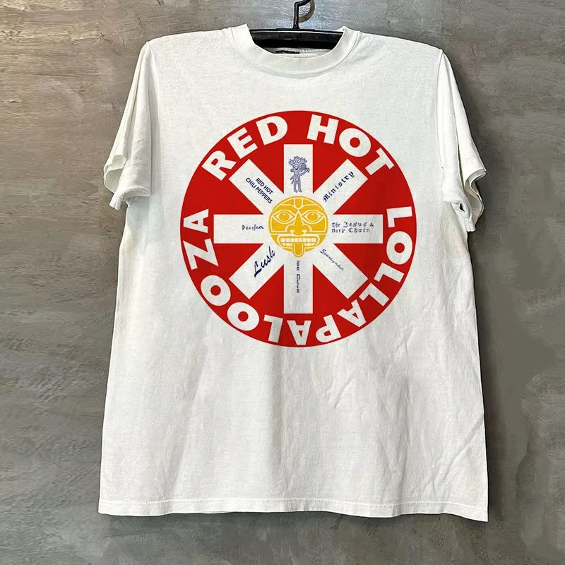 Red Hot Chili Peppers Cotton Short Sleeve T-Shirt Cec American Street Half Sleeve Women Summer Cotton Casual Short Sleeve tees
Red Hot Chili Peppers Cotton Short Sleeve T-Shirt Cec American Street Half Sleeve Women Summer Cotton Casual Short Sleeve tees