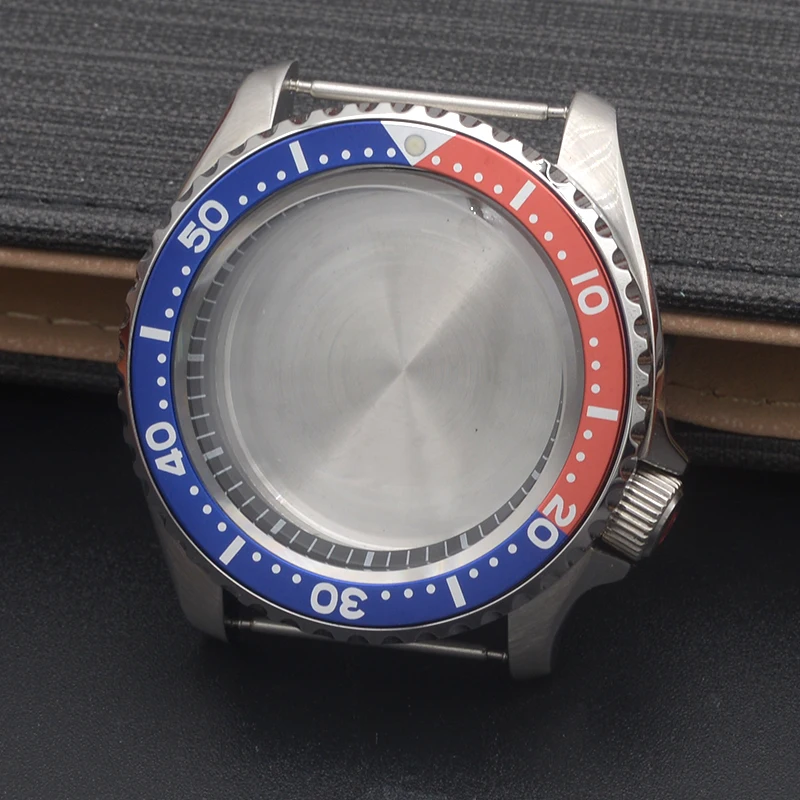 41 mm SKX007 silver case with sapphire crystal fits caliber NH35 NH36 4R35 4R36, 28.5 mm dial Multi Bezel Men's Diving Case
41 mm SKX007 silver case with sapphire crystal fits caliber NH35 NH36 4R35 4R36, 28.5 mm dial Multi Bezel Men's Diving Case