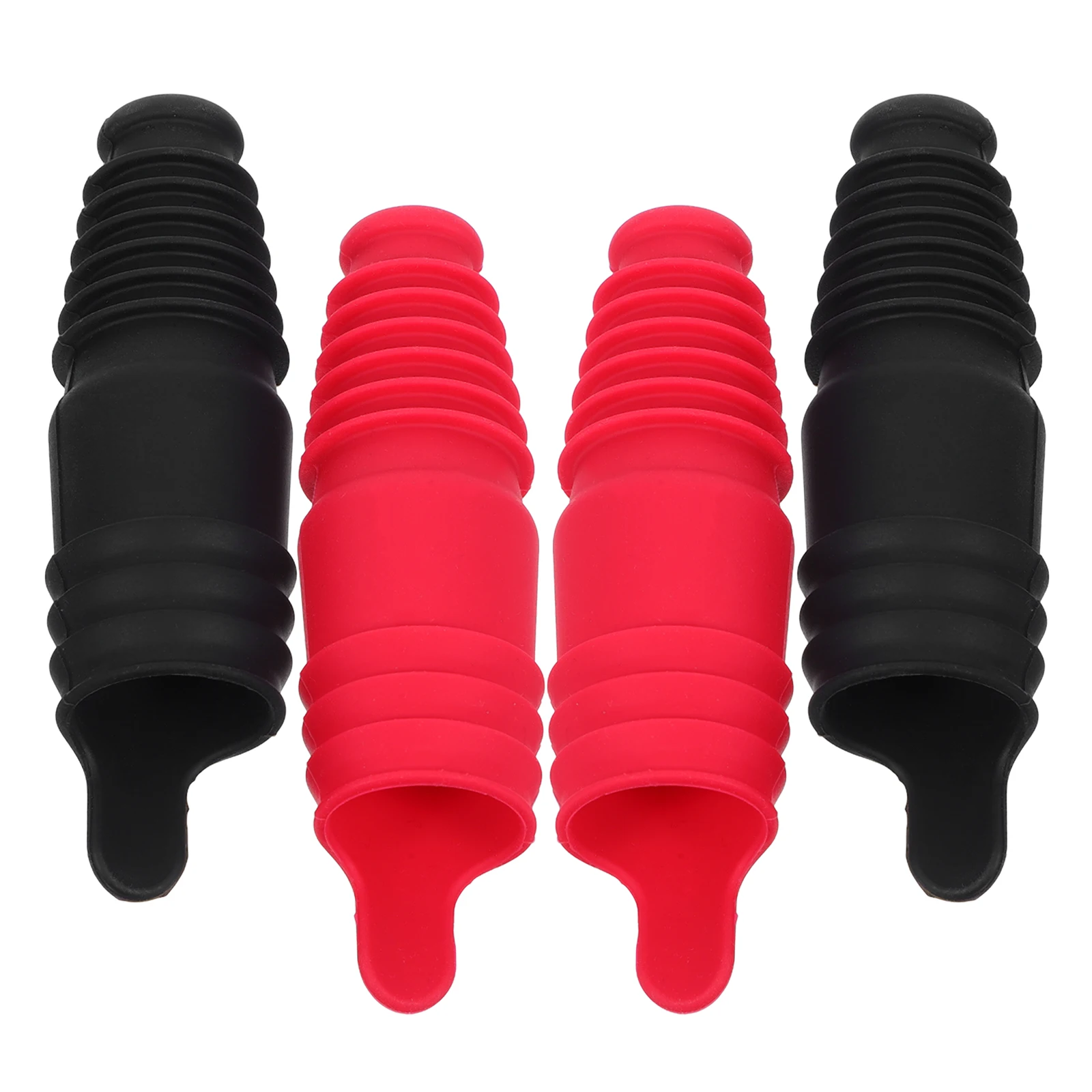 4pcs Silicone Bottle Stopper Reusable Caps Plug Stoppers Glass Bottles Red Sealing Gel Corks Liquor Soda Saver
4pcs Silicone Bottle Stopper Reusable Caps Plug Stoppers Glass Bottles Red Sealing Gel Corks Liquor Soda Saver