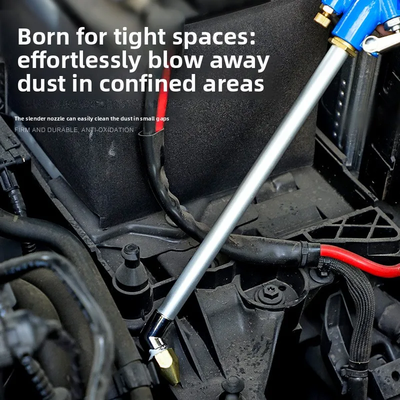 Пневматический пистолет двойного назначения для воды и воздуха — прямая/изогнутая насадка промышленного класса с высоким ветром
Пневматический пистолет двойного назначения для воды и воздуха — прямая/изогнутая насадка промышленного класса с высоким ветром