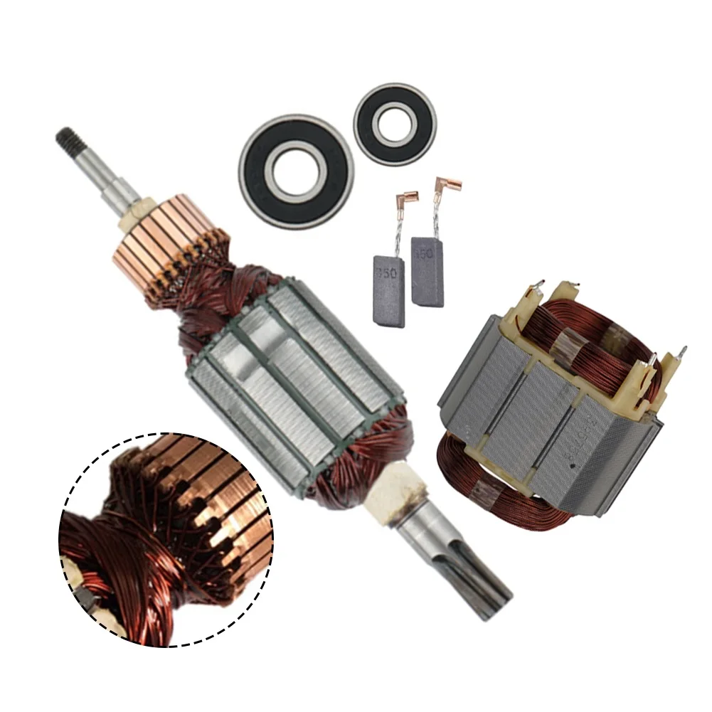 625758-6 Rotor Carbon Brush Bearings For HR4001C Compatibility For HR4011C Compatibility Metal Construction Power Tools
625758-6 Rotor Carbon Brush Bearings For HR4001C Compatibility For HR4011C Compatibility Metal Construction Power Tools