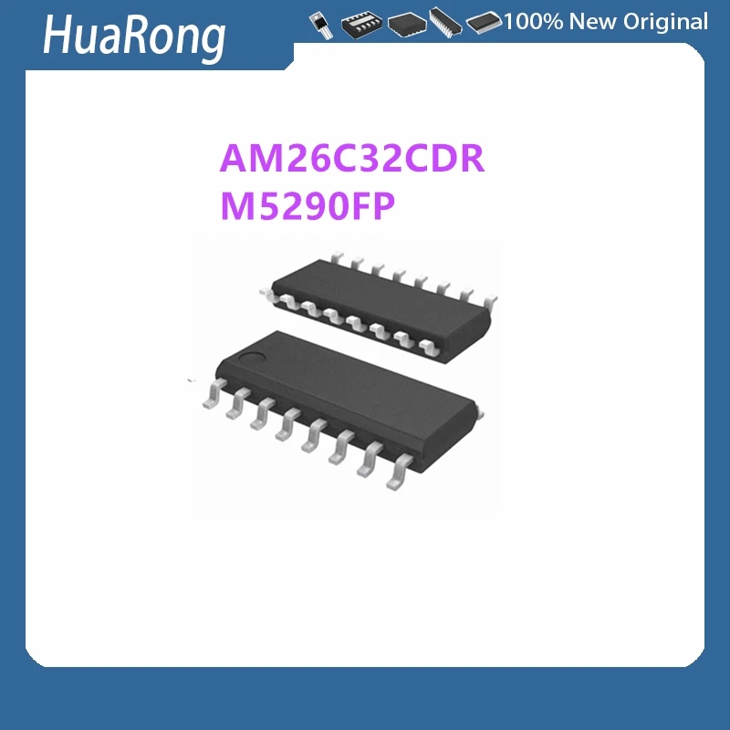 10Pcs/Lot AM26C32CDR AM26C32CD AM26C32C M5290FP 5290 SOP16
10Pcs/Lot AM26C32CDR AM26C32CD AM26C32C M5290FP 5290 SOP16