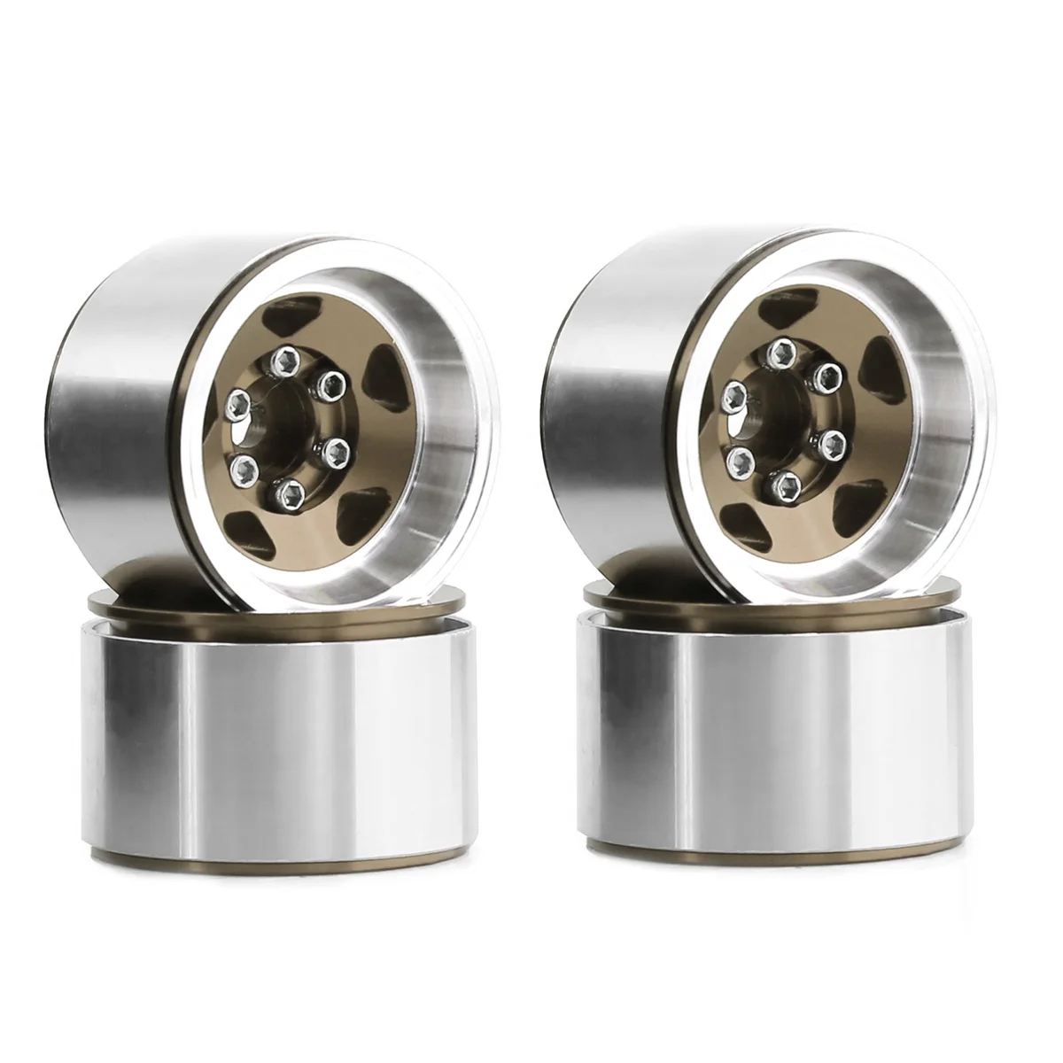 AM-4PCS 1.0 Inch Aluminum Alloy Beadlock Wheel Hub Rims for RC Crawler Car Axial SCX24 1/18 TRX4M Wheels Parts, Bronze
AM-4PCS 1.0 Inch Aluminum Alloy Beadlock Wheel Hub Rims for RC Crawler Car Axial SCX24 1/18 TRX4M Wheels Parts, Bronze