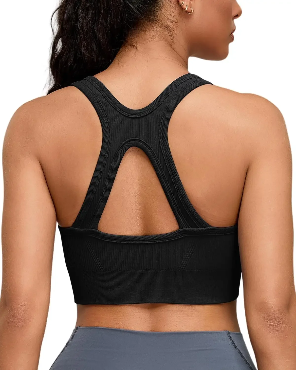 Sports Bras for Women High Support, Racerback Padded High Impact Sports Bra SeamlRunning Bra
Sports Bras for Women High Support, Racerback Padded High Impact Sports Bra SeamlRunning Bra