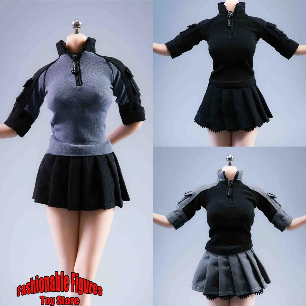 Vstoys 1/6 Female Soldier Urban Combat Uniform Secret Agent Training Short Skirt Pullover Clothes Set For 12" Action Figure Body
Vstoys 1/6 Female Soldier Urban Combat Uniform Secret Agent Training Short Skirt Pullover Clothes Set For 12" Action Figure Body