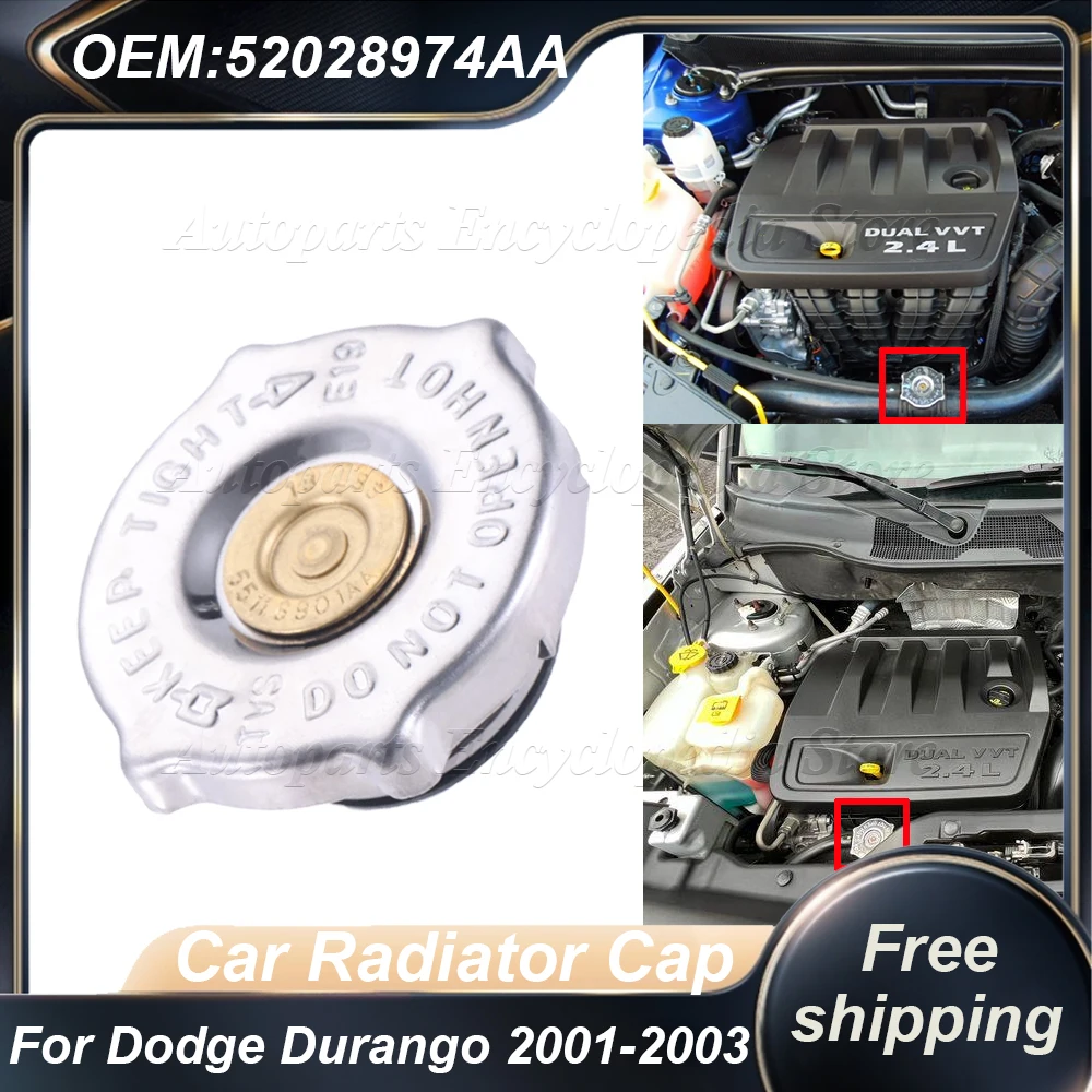 52079880AA Car Radiator Cap 55116901AA For Dodge Caliber Avenger Durango Jouney Jeep Compass Patriot Chrysler Sebring 52028974AA
52079880AA Car Radiator Cap 55116901AA For Dodge Caliber Avenger Durango Jouney Jeep Compass Patriot Chrysler Sebring 52028974AA
