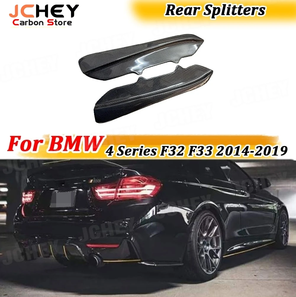 JCHEY 2PCS For BMW 4 Series F32 F33 F36 M Sport 2014-2019 Sport Style Carbon Fiber Rear Splitters Apron Bumper Diffuser Spoiler
JCHEY 2PCS For BMW 4 Series F32 F33 F36 M Sport 2014-2019 Sport Style Carbon Fiber Rear Splitters Apron Bumper Diffuser Spoiler