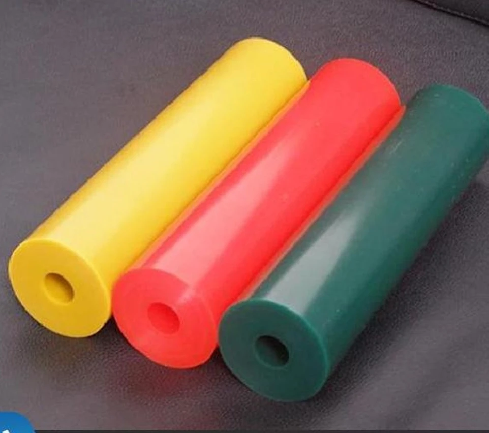 Yellow Polyurethane Hollow Rod Gaskets PU Plastic Pipe Bar Shock Absorber with Outer Diameter 20~45mm Inner Hole Aperture 8mm
Yellow Polyurethane Hollow Rod Gaskets PU Plastic Pipe Bar Shock Absorber with Outer Diameter 20~45mm Inner Hole Aperture 8mm
