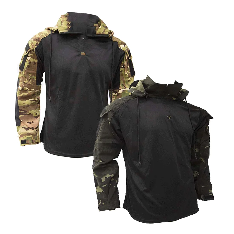 Climbing Hiking Tees Camping Fishing Hunting Pullover Tops 1/4 Zip Long Sleeve Shirts Hooded Tactical Shirt
Climbing Hiking Tees Camping Fishing Hunting Pullover Tops 1/4 Zip Long Sleeve Shirts Hooded Tactical Shirt