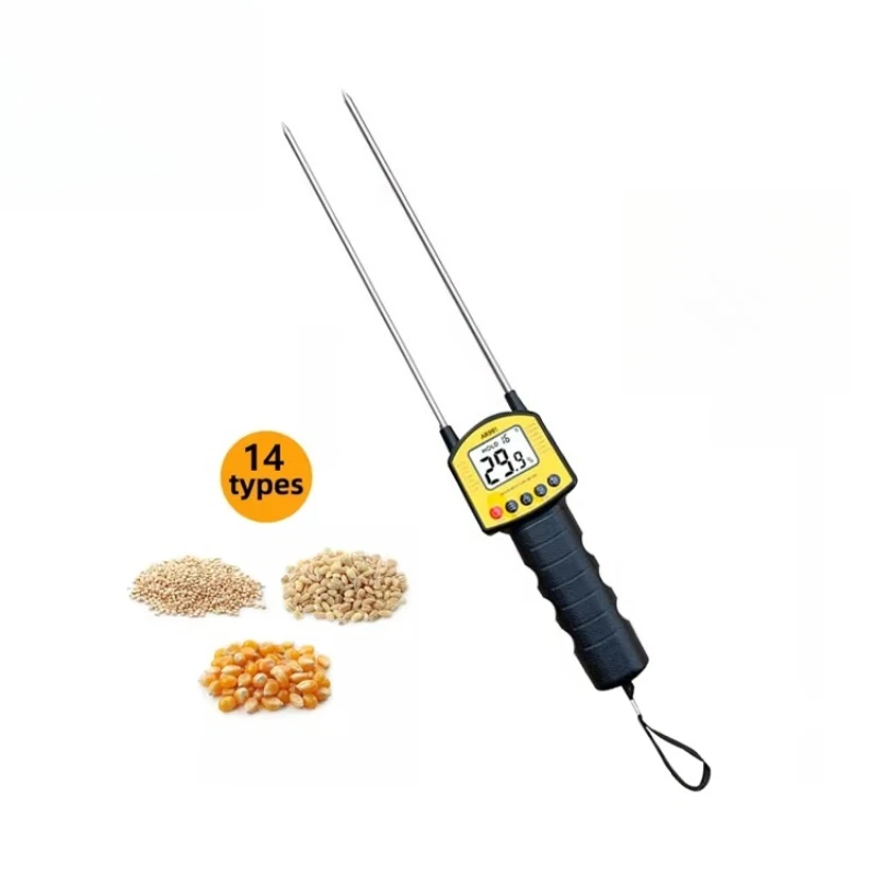Portable Digital Moisture Meter LCD Laboratory Industrial Hygrometer Tester Grain Corn Wheat Rice Peanut Moisture Content
Portable Digital Moisture Meter LCD Laboratory Industrial Hygrometer Tester Grain Corn Wheat Rice Peanut Moisture Content