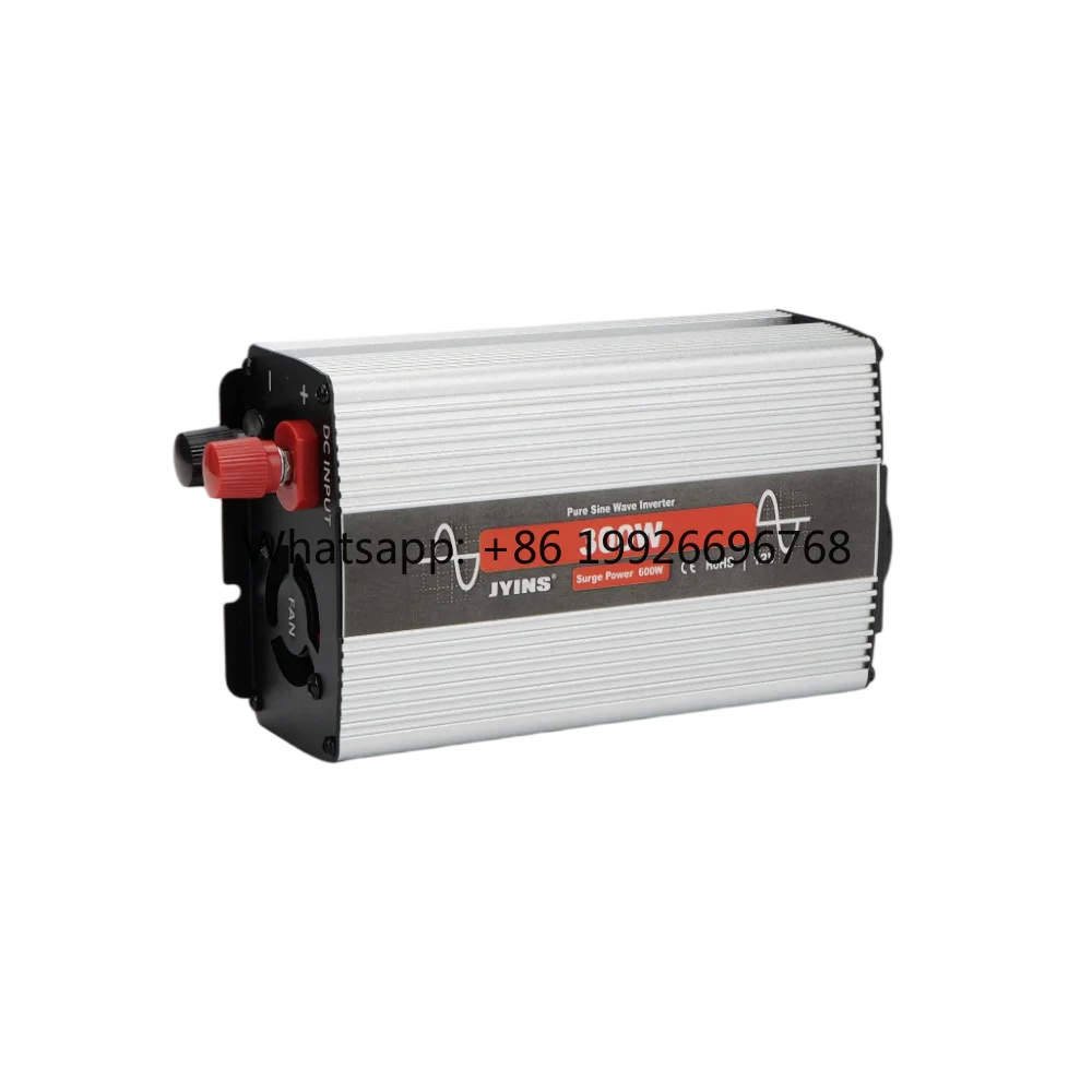 300W 12V 24V DC AC 220V 110V Single Phase Pure Sine Wave Aluminium Alloy Car Power Inverter Converter for Home Appliance
300W 12V 24V DC AC 220V 110V Single Phase Pure Sine Wave Aluminium Alloy Car Power Inverter Converter for Home Appliance