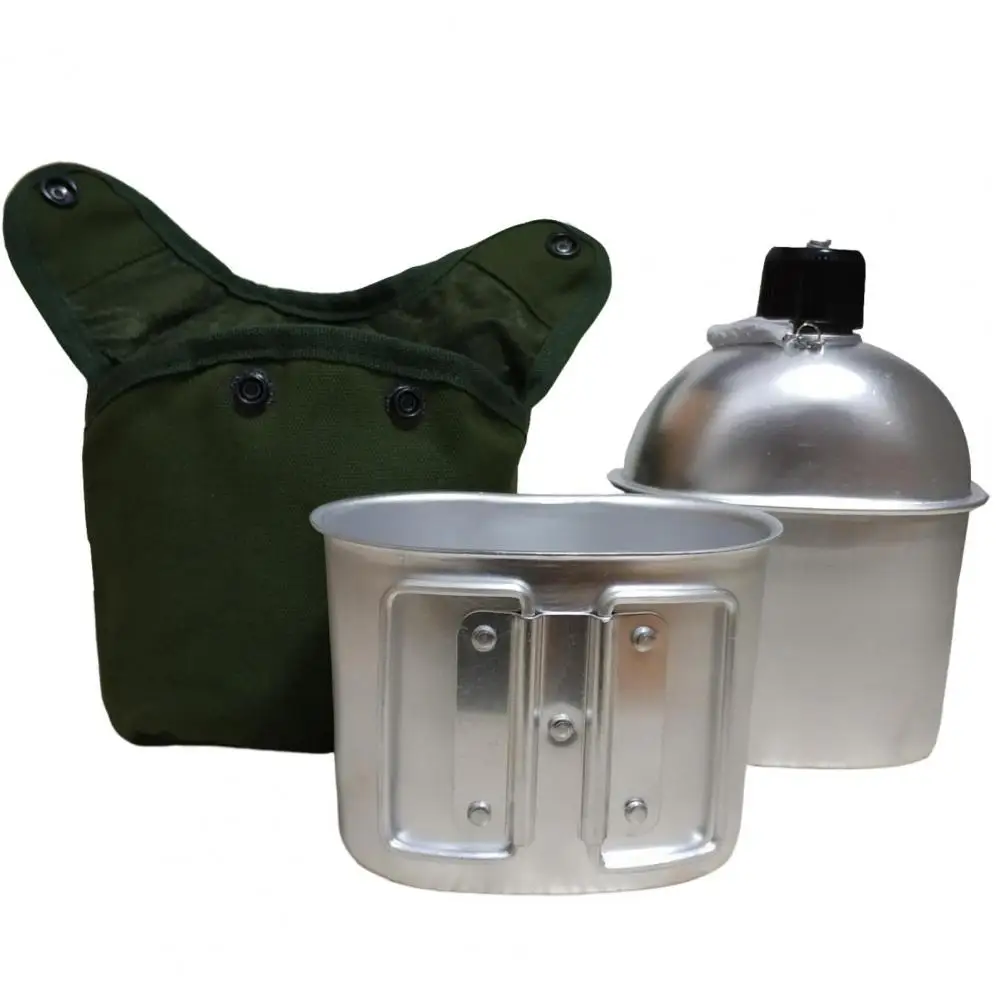 Convenient Water Bottle Aluminum Alloy Leak-proof No Rust Military Training Water Bottle Sport Bottle Storing Drinking
Convenient Water Bottle Aluminum Alloy Leak-proof No Rust Military Training Water Bottle Sport Bottle Storing Drinking