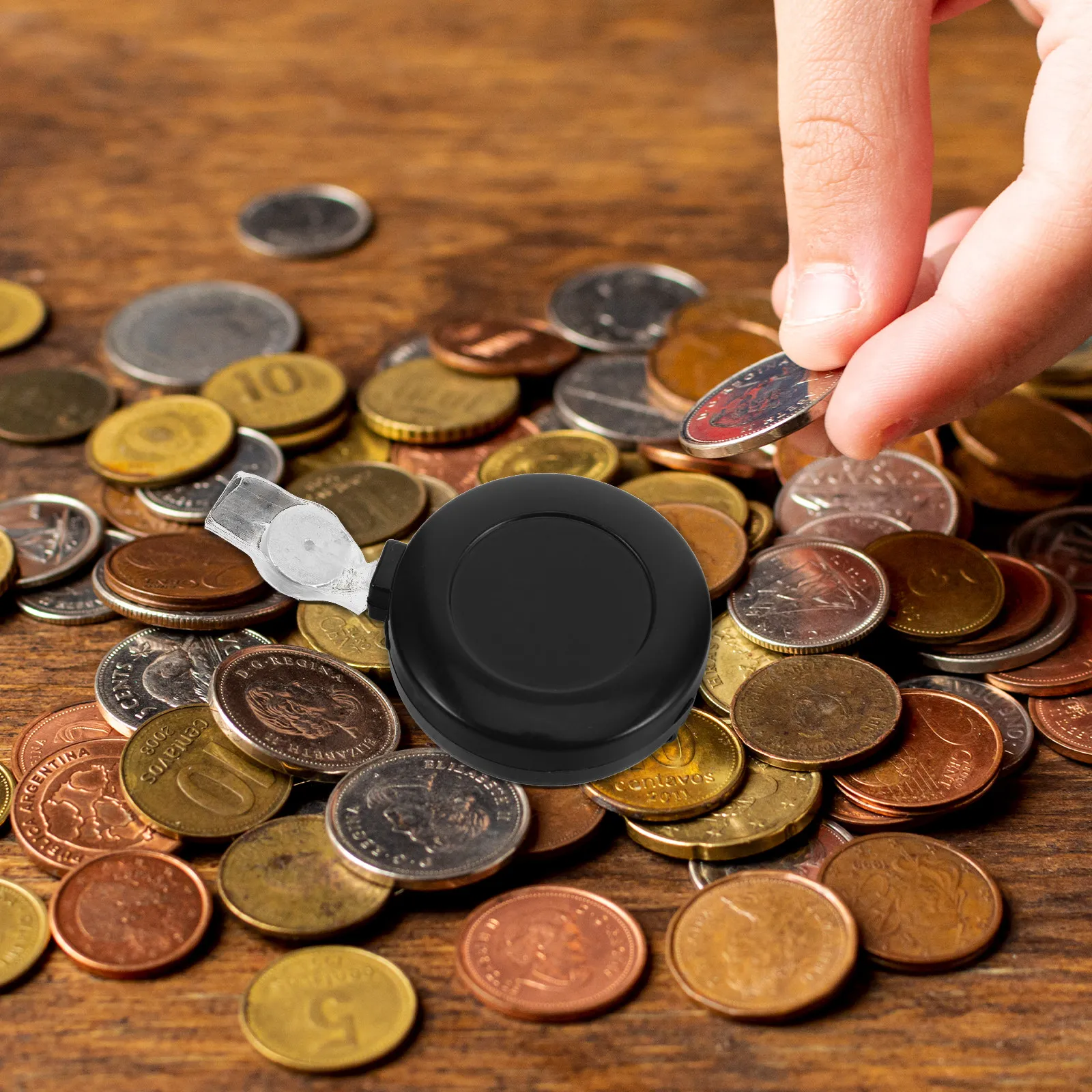 Набор из 4-х устройств для исчезновения монет, магический трюк, бесшовный дизайн, идеально подходит для розыгрышей, сценических выступлений, иллюзий
Набор из 4-х устройств для исчезновения монет, магический трюк, бесшовный дизайн, идеально подходит для розыгрышей, сценических выступлений, иллюзий