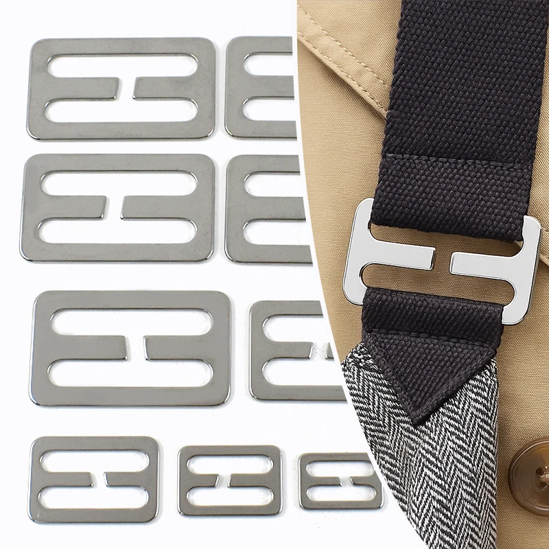 2/5/10Pcs 304 Stainless Steel Tri-Glide Buckle Free-to-remove Backpacks Strap Adjustment Slider Buckles Belt Loop Carabiner Clip
2/5/10Pcs 304 Stainless Steel Tri-Glide Buckle Free-to-remove Backpacks Strap Adjustment Slider Buckles Belt Loop Carabiner Clip