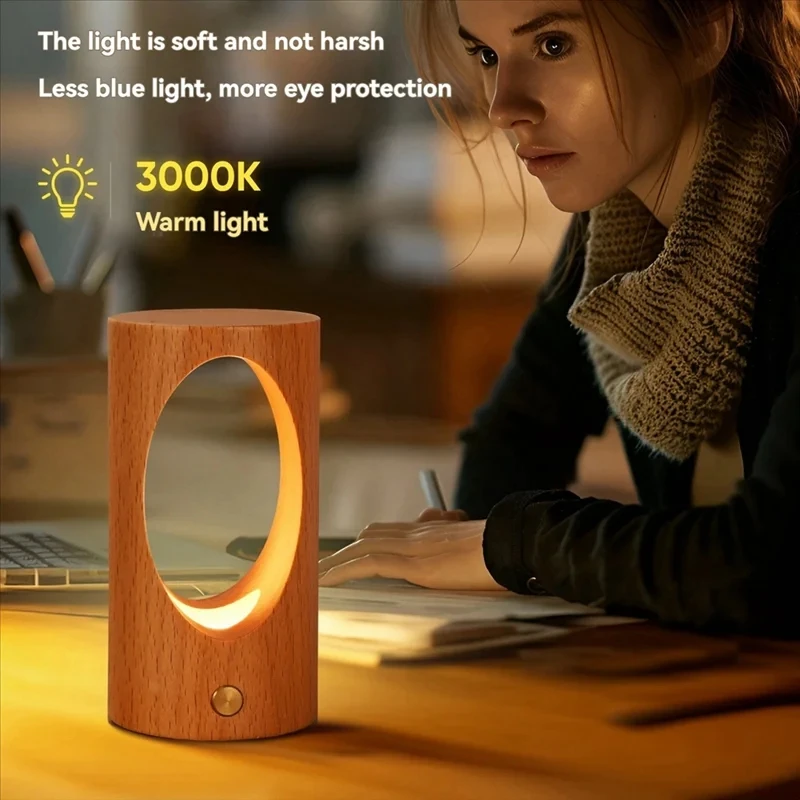 High-quality Solid Wood LED Night Light Creative Gift Novelty USB Desk Lamp for Home Decoration Holiday Gift
High-quality Solid Wood LED Night Light Creative Gift Novelty USB Desk Lamp for Home Decoration Holiday Gift