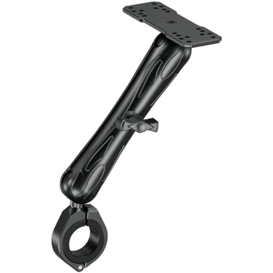 Marine electronic mount for fish finders: aluminum alloy, black, 1.5 ball with bar clamp base fits 1.5''2.1'' round rails, 9.1
Marine electronic mount for fish finders: aluminum alloy, black, 1.5 ball with bar clamp base fits 1.5''2.1'' round rails, 9.1