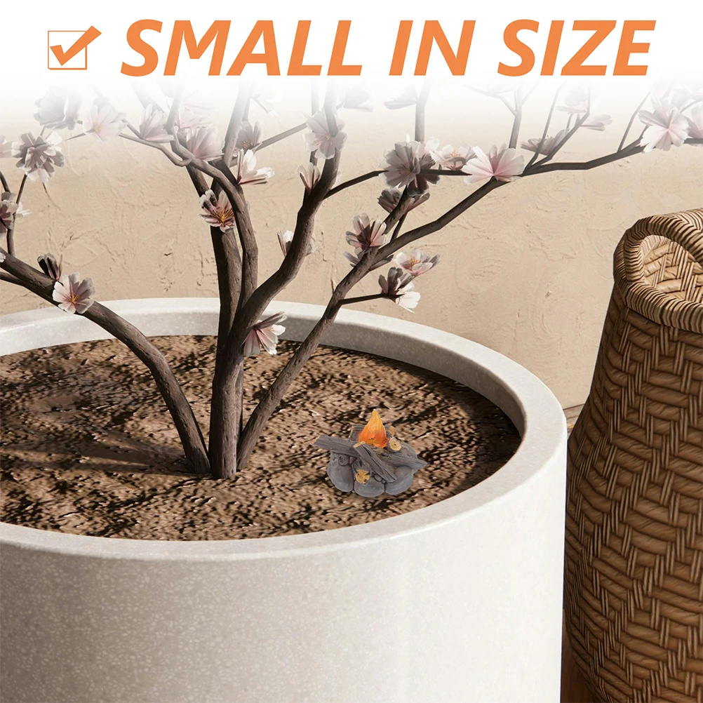 2 Pcs Micro Landscape Ornament Microlandscape Decor Halloween Mini Bonfire Resin Fake Landingscape
2 Pcs Micro Landscape Ornament Microlandscape Decor Halloween Mini Bonfire Resin Fake Landingscape