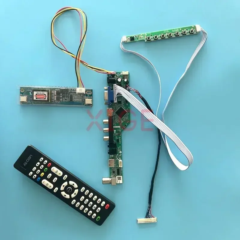 For LTN154AT08 LP154WX3 TX39D80VC1GAA LCD Controller Card LVDS 30 Pin Screen AV+USB+IR+VGA+HDMI Kit DIY Analog TV 1280*800 2CCFL
For LTN154AT08 LP154WX3 TX39D80VC1GAA LCD Controller Card LVDS 30 Pin Screen AV+USB+IR+VGA+HDMI Kit DIY Analog TV 1280*800 2CCFL