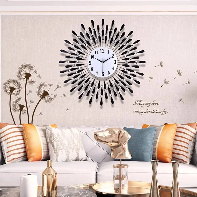 European Silent Wall Clock Minimalist Living Room Decor Creative Quartz Clock Modern Home Wall Art Unique Hanging Decor
European Silent Wall Clock Minimalist Living Room Decor Creative Quartz Clock Modern Home Wall Art Unique Hanging Decor
