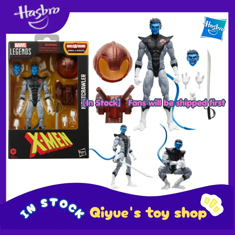 【In Stock】Hasbro MARVEL LEGENDS X-Men NEMESIS Nightcrawler 6-inch Movable Robot Doll Model Toy Collection Gift
【In Stock】Hasbro MARVEL LEGENDS X-Men NEMESIS Nightcrawler 6-inch Movable Robot Doll Model Toy Collection Gift